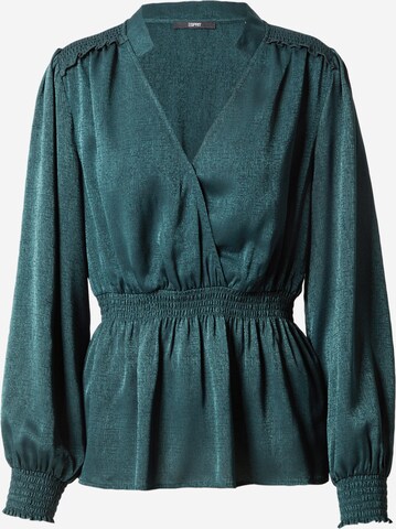 ESPRIT - Blusa en verde: frente