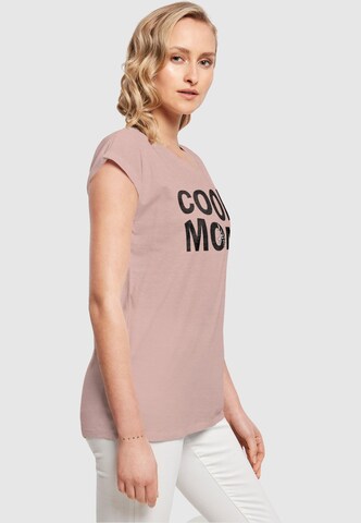 Maglietta 'Mothers Day - Cool mom' di Merchcode in rosa