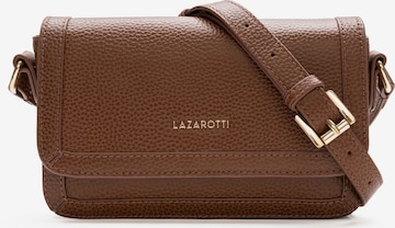 Lazarotti Crossbody Bag 'Bologna' in Brown: front