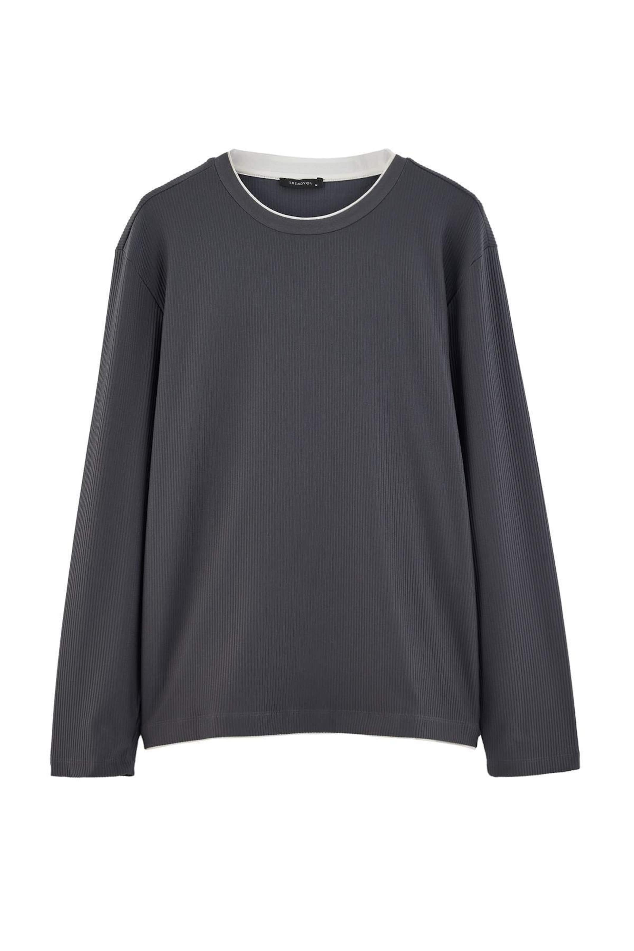 Felpa di Trendyol in grigio: frontale