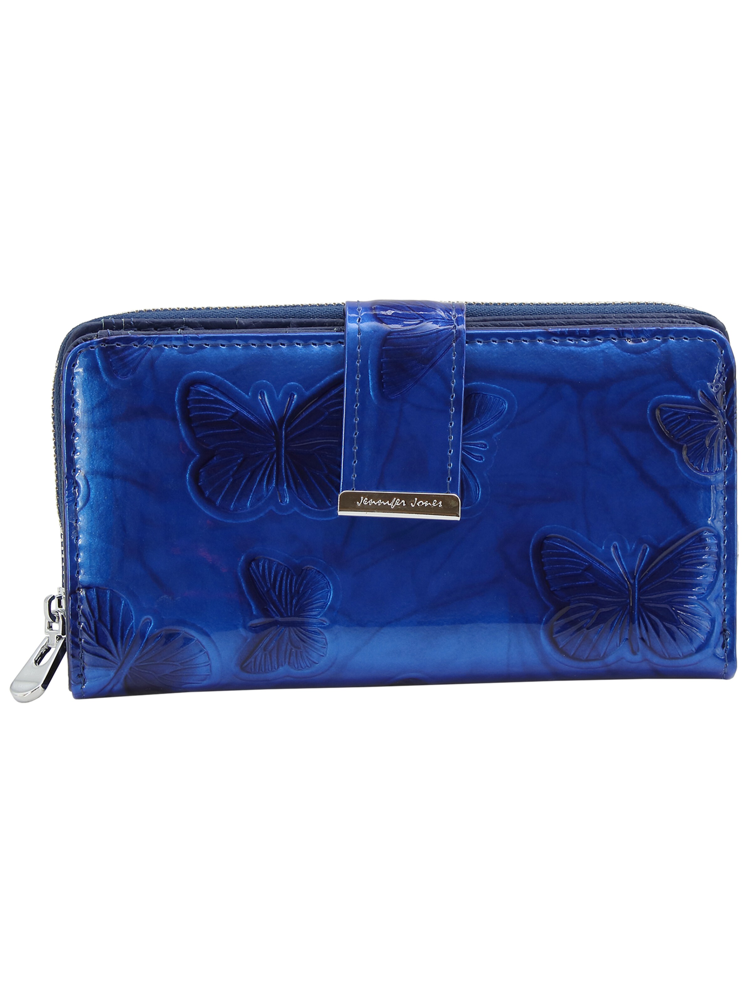 Jennifer Jones Wallet in Blue: front