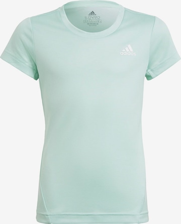 ADIDAS PERFORMANCE Functioneel shirt in Groen: voorkant