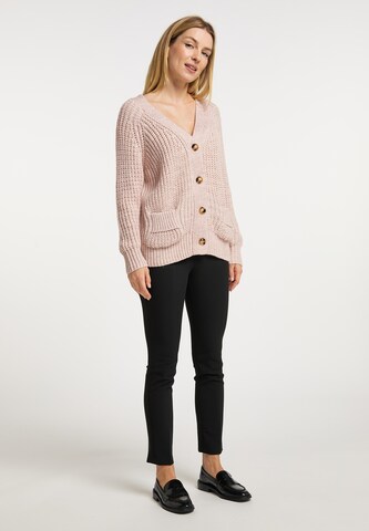 Usha Oversized Cardigan in Pink