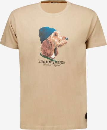 Deeluxe Shirt in Beige: Vorderseite