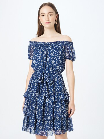 Lauren Ralph Lauren Letné šaty 'EFFIMIA' - Modrá: predná strana