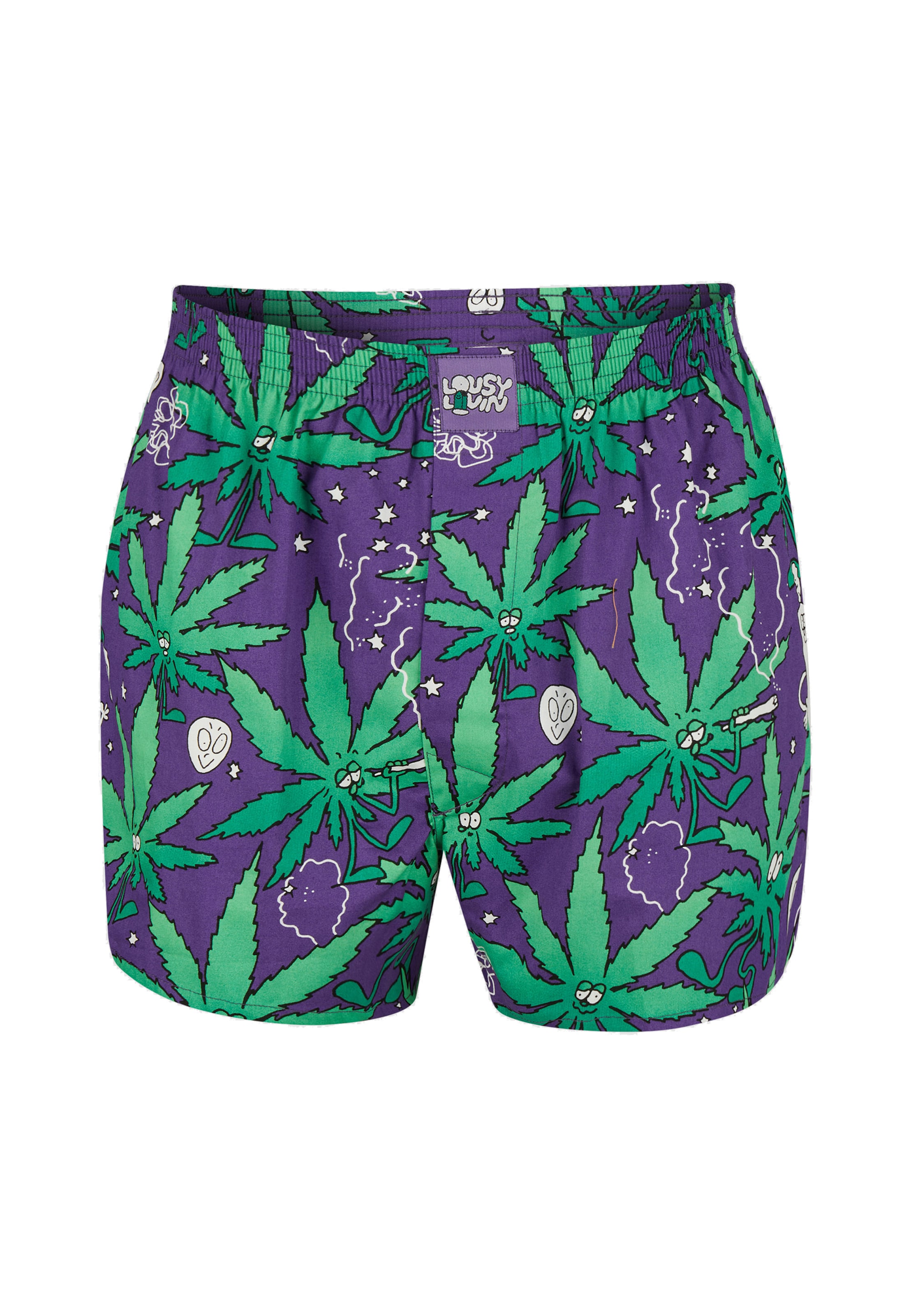 Lousy Livin Boxershorts Set 'Suspence' in Blau