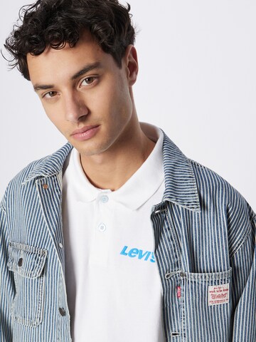 LEVI'S ® Μπλουζάκι 'Graphic Vintage Fit Polo' σε λευκό