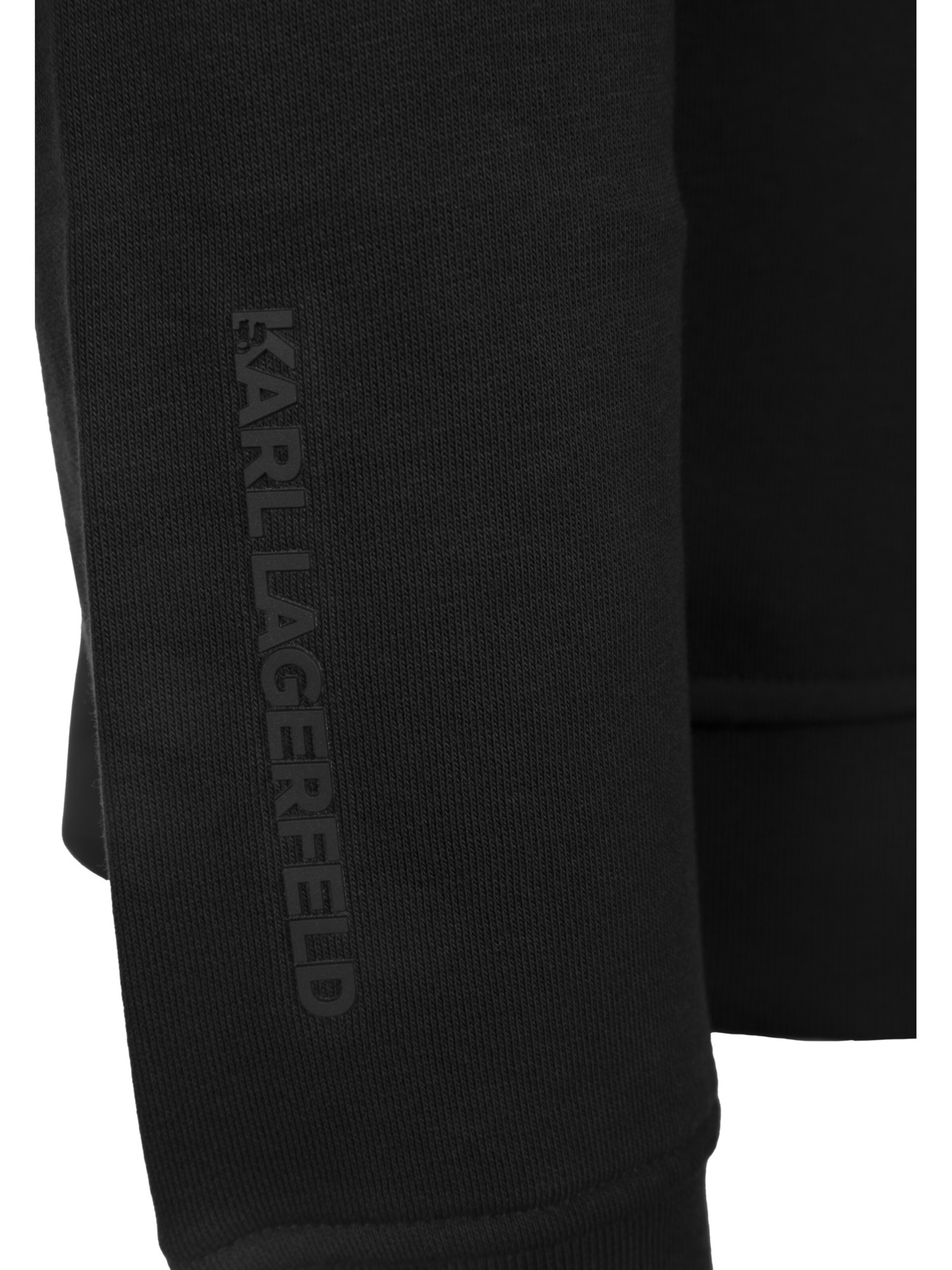 Karl Lagerfeld - Casaco em moletão em preto