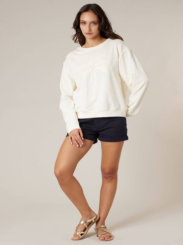 Sweat-shirt 'Teana' Deeluxe en beige