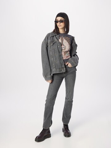WRANGLER Shirt 'SHRUNKEN BAND' in Grey