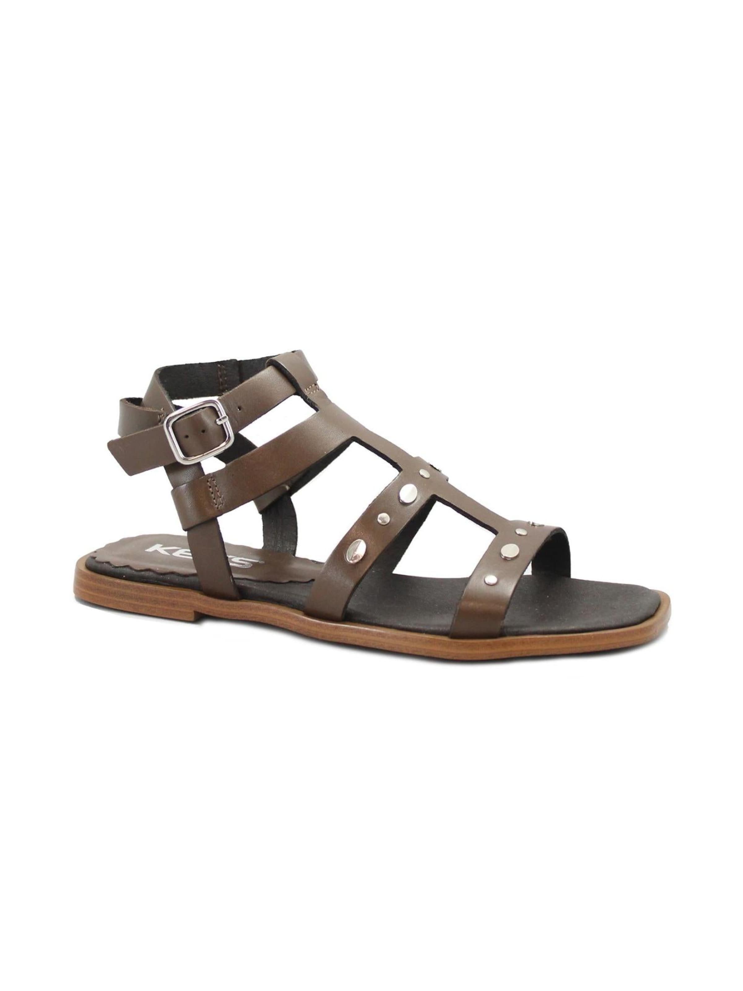 Keys Sandals 'KEYS 12430' in Brown: front