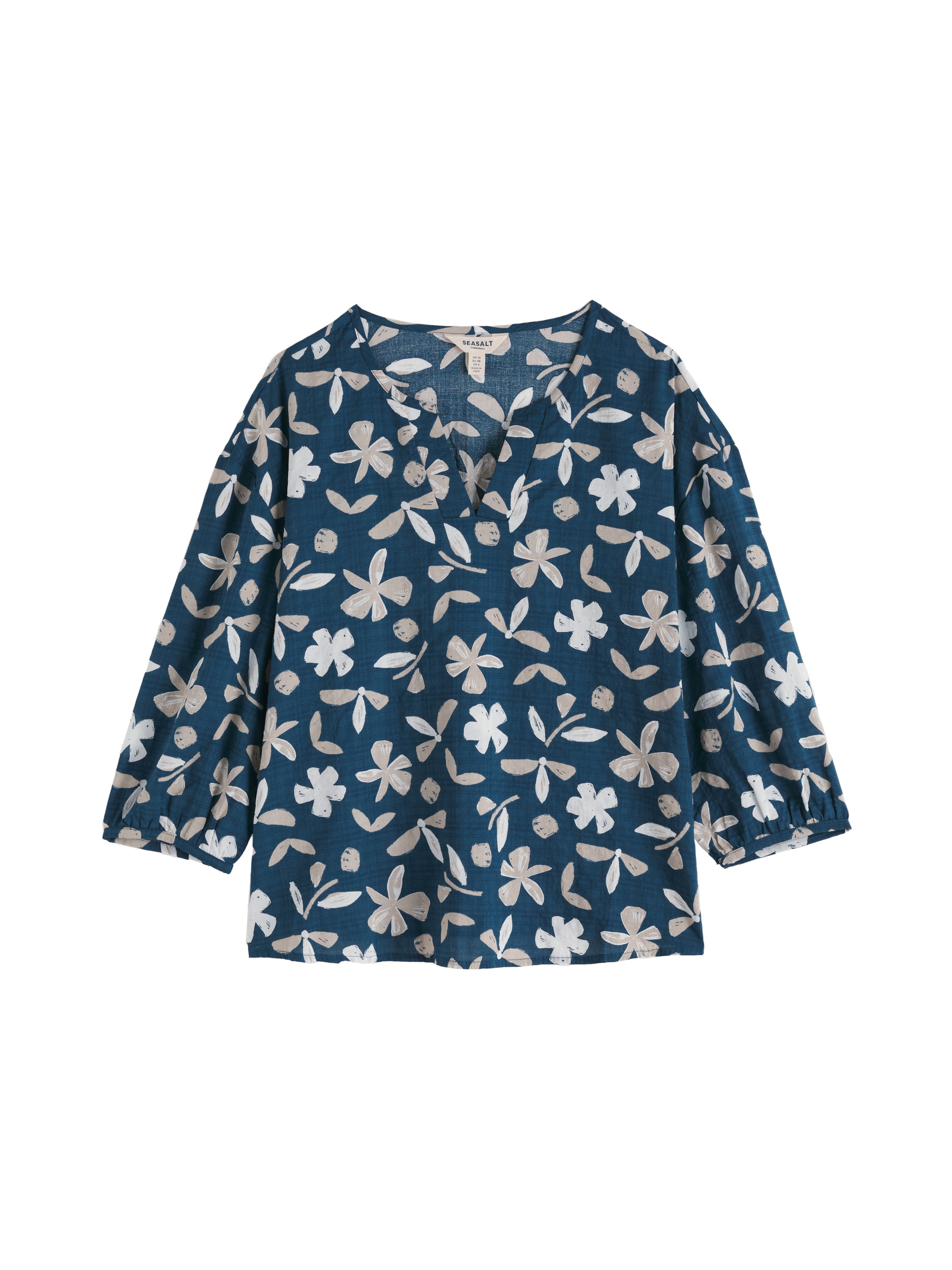 Chemisier 'Streamlet' Seasalt Cornwall en vert : devant