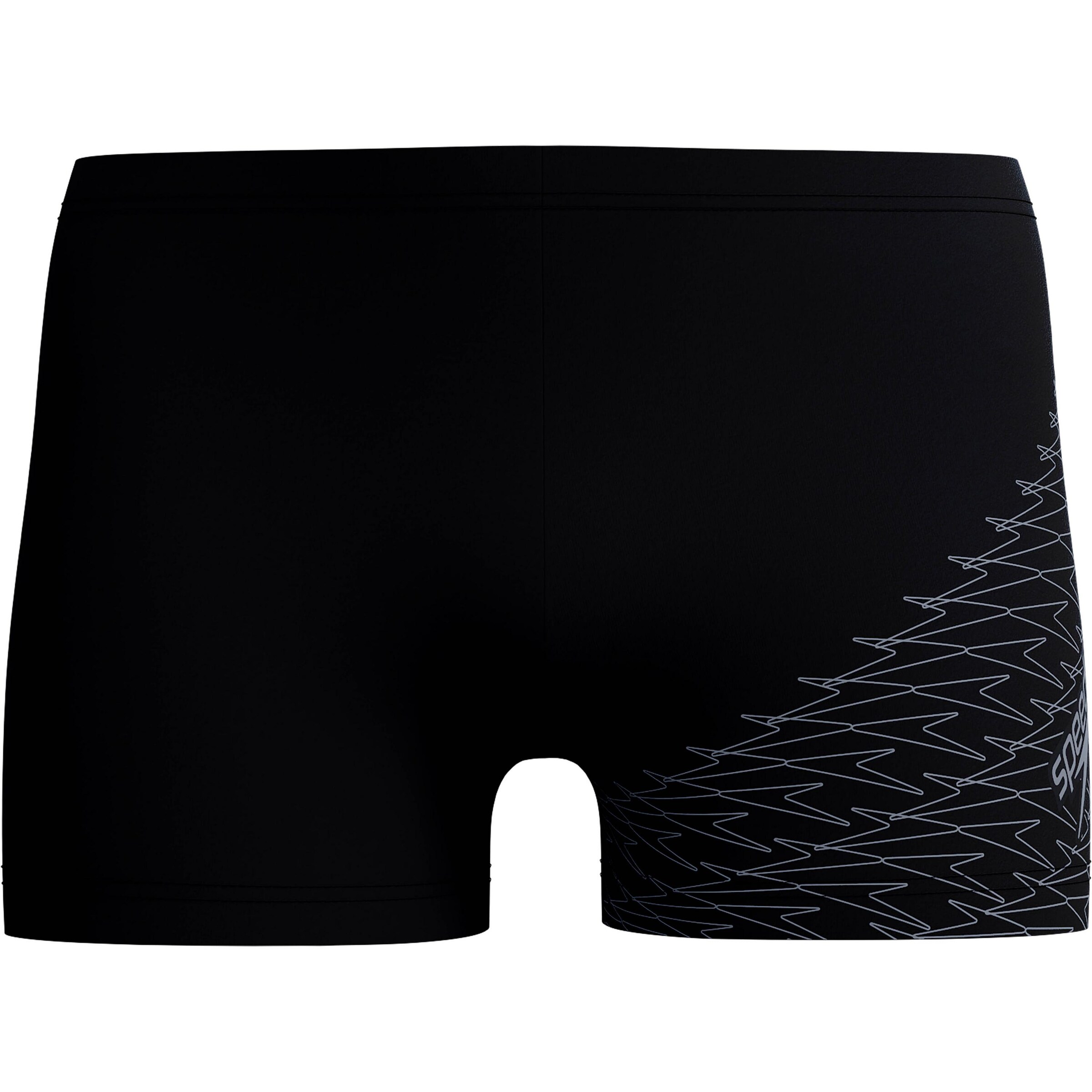 SPEEDO Athletic Swim Trunks 'Medley' in Black: front