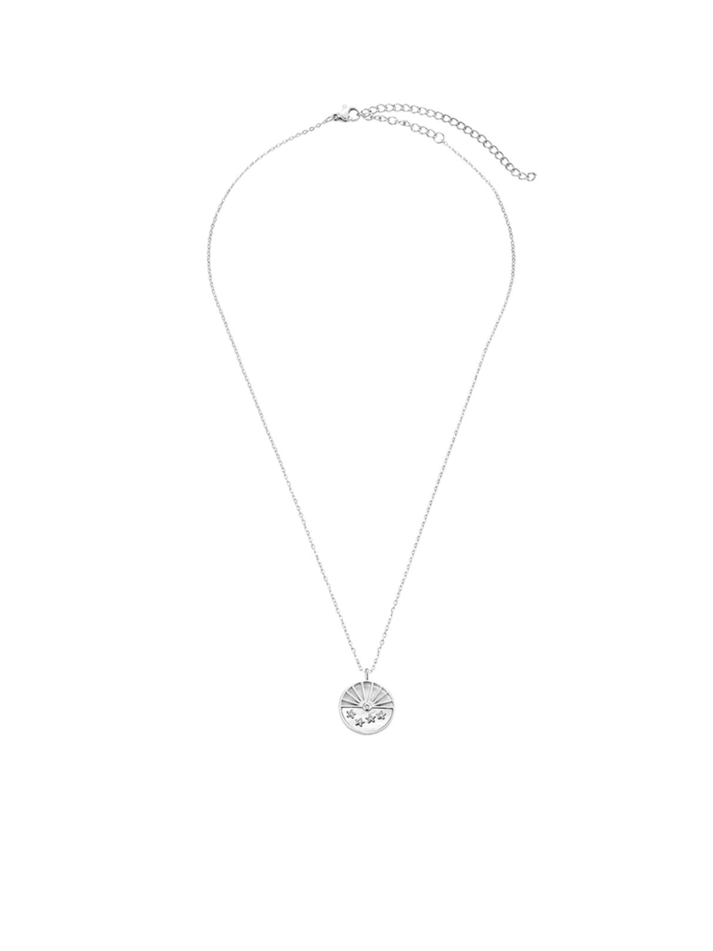 Cala Rose - Cadena 'ZEA' en plata: frente