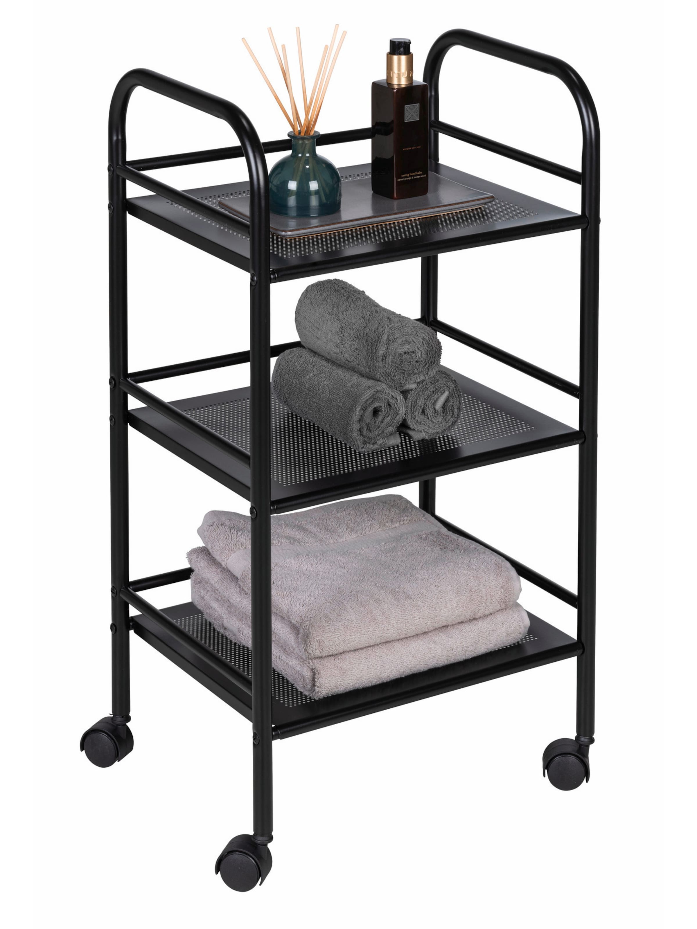 Wenko Shelf 'Universal' in Black