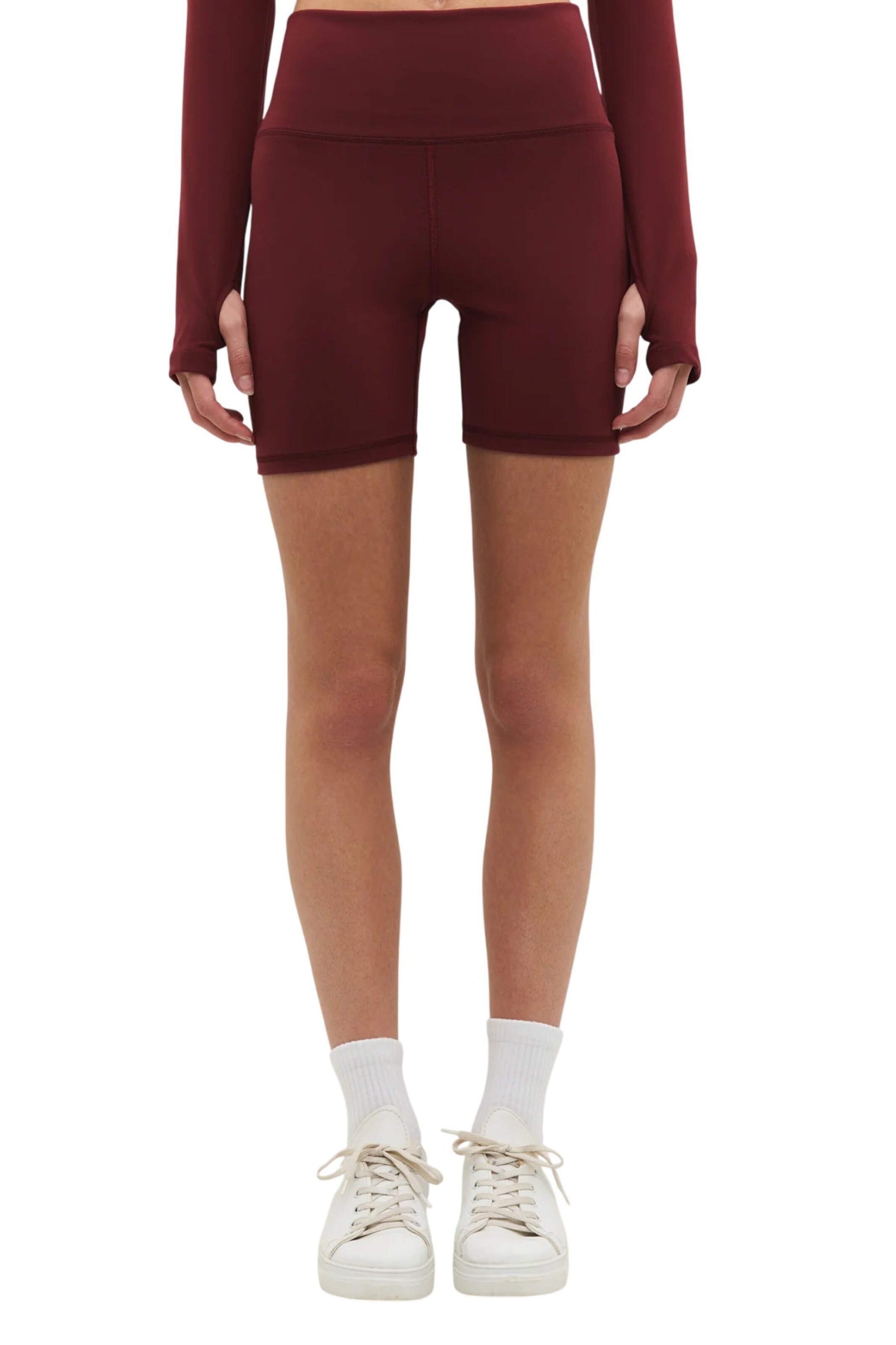 No Matter What Skinny Leggings in Rood: voorkant