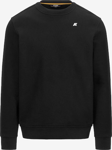 K-Way Sweatshirt in Black: front