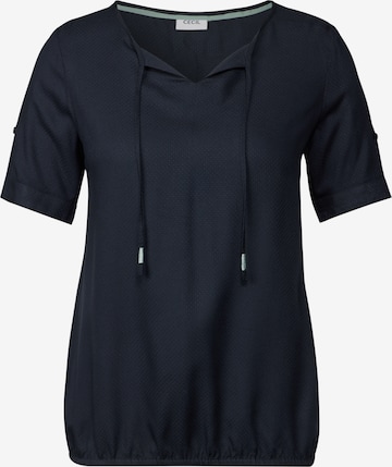 CECIL Bluse in Blau: Vorderseite