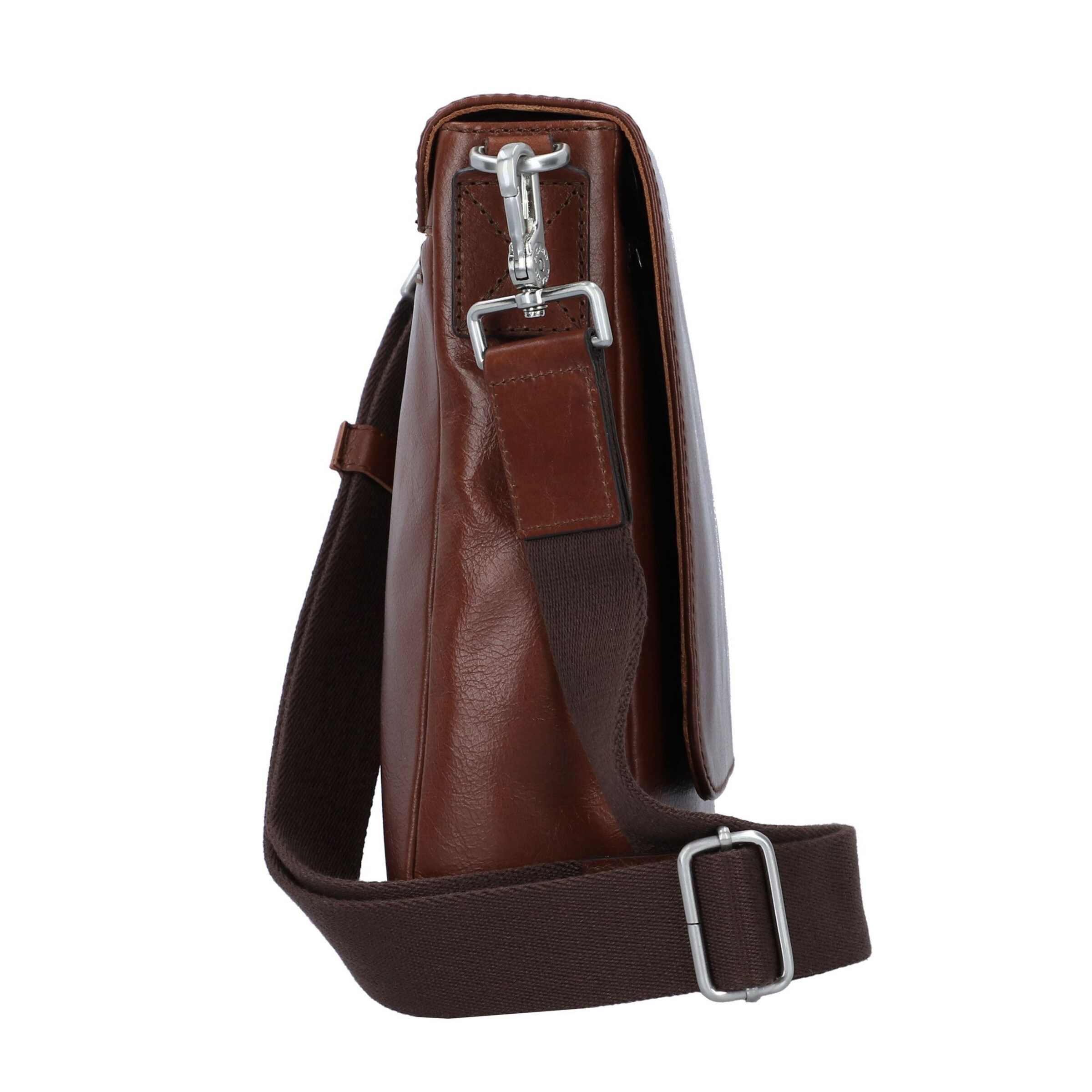 Picard Buddy Messenger Leder 23 cm in Braun