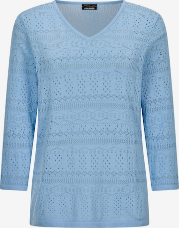Pull-over Goldner en bleu : devant