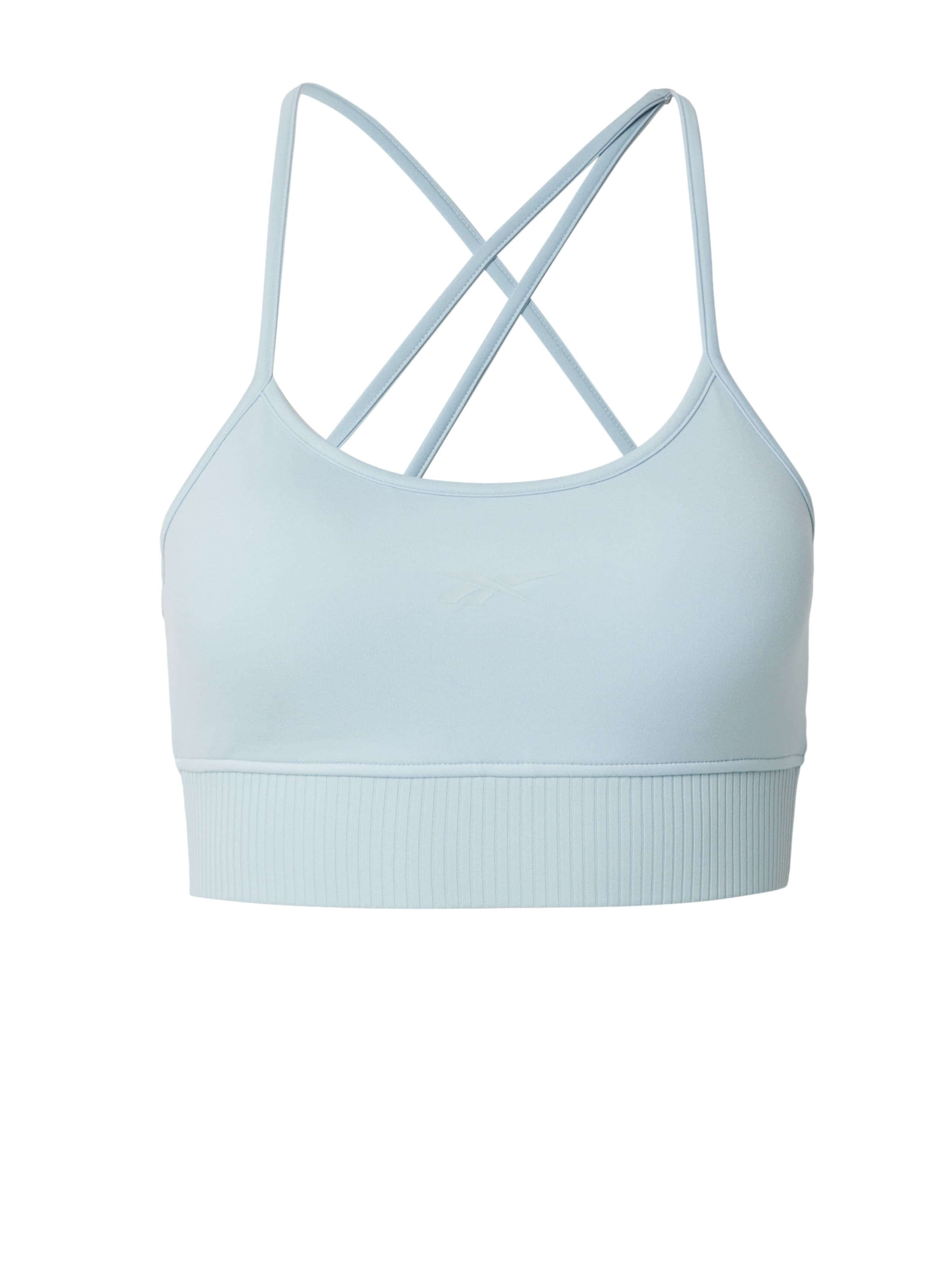 Reebok Bustier Biustonosz sportowy 'LUX' w kolorze niebieski: przód