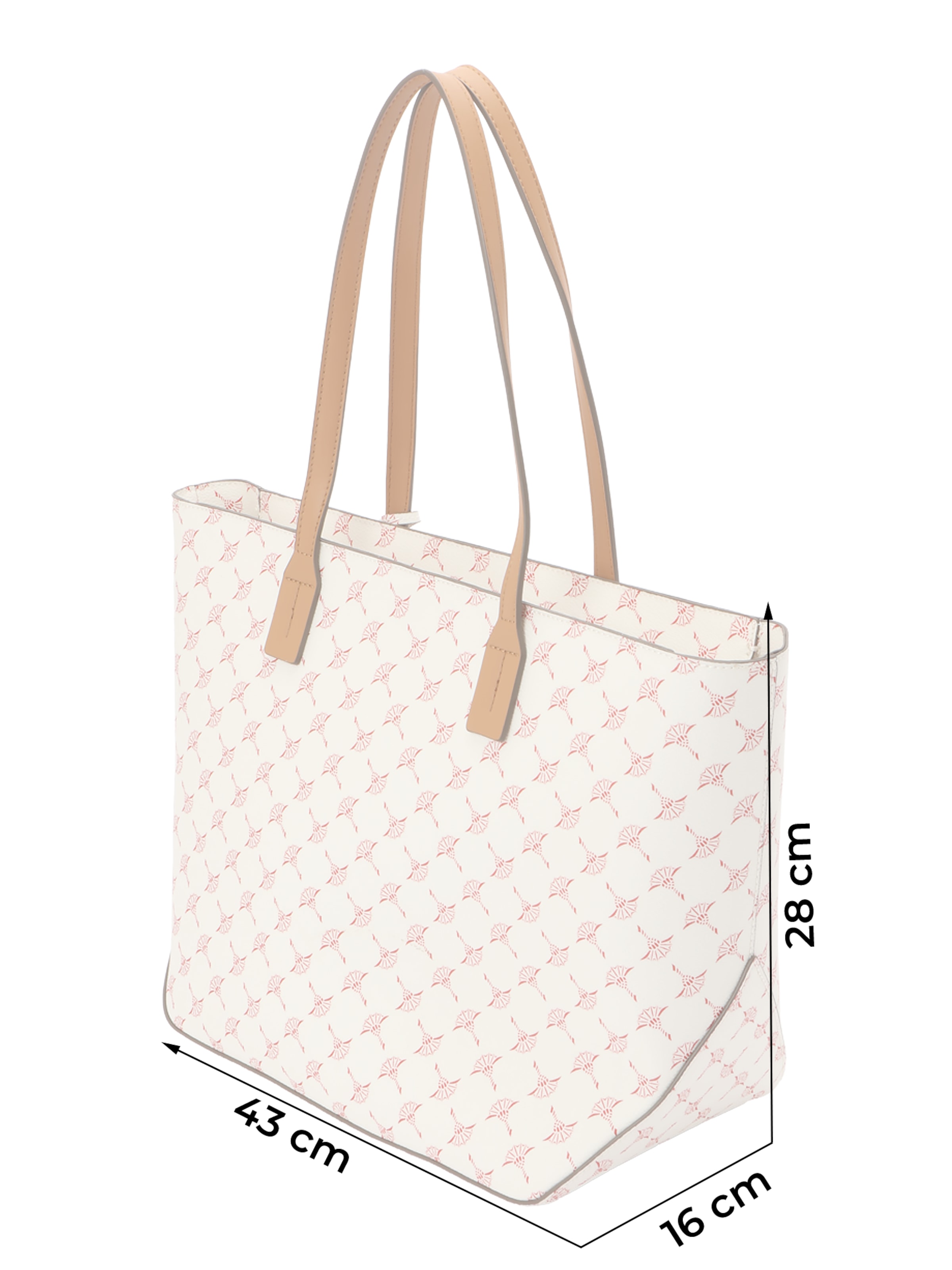 JOOP! Shopper 'Flora 1.0 Corelie' in Beige: front