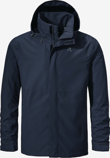 Schöffel Outdoorjacke in navy / grau, Produktansicht