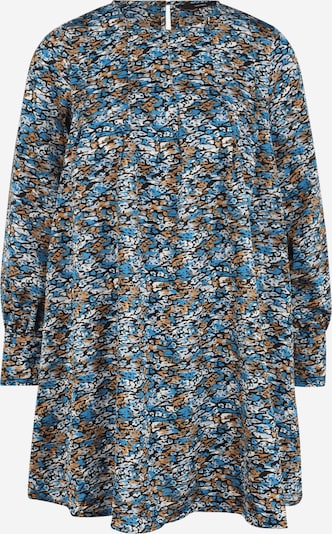Vero Moda Petite Kleit 'LULU' sinine / suitsusinine / pruun / must / valge, Tootevaade