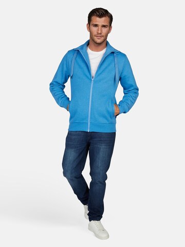 salzhaut Sweatjacke 'MOOL' in Blau