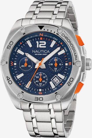 NAUTICA Analog Watch 'Nautica Gents' in Silver: front