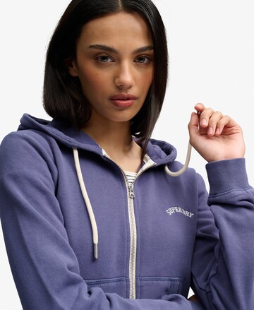Superdry & Co Sweatvest 'Essential' in Blauw