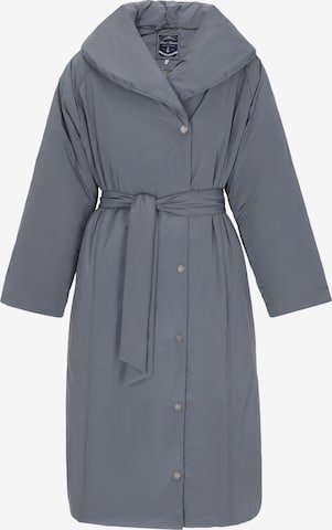 Manteau mi-saison DreiMaster Maritim en gris : devant