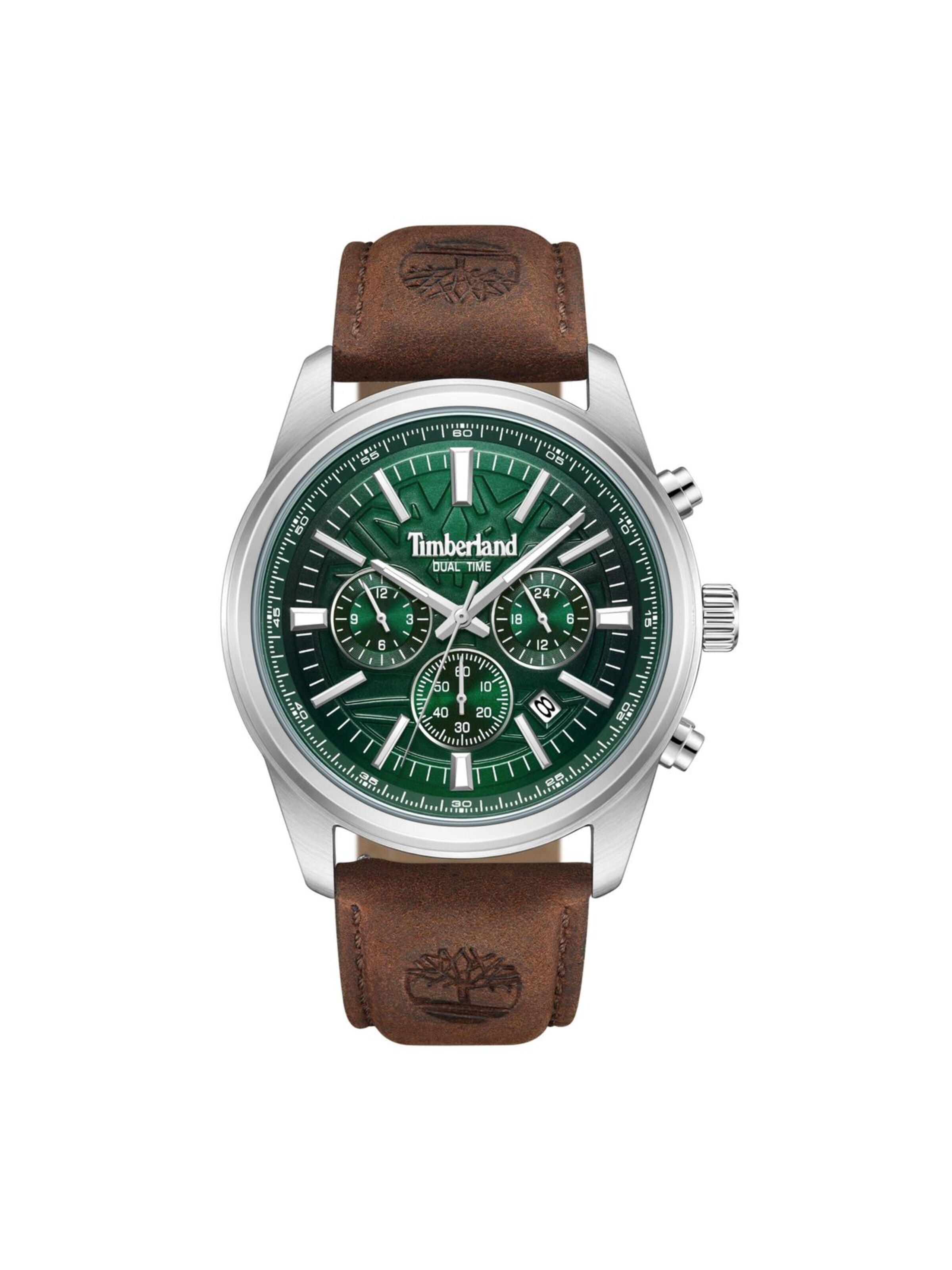 Montre à affichage analogique TIMBERLAND en vert : devant