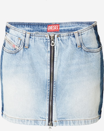 DIESEL Rok 'DE-RON-S4' in Blauw: voorkant