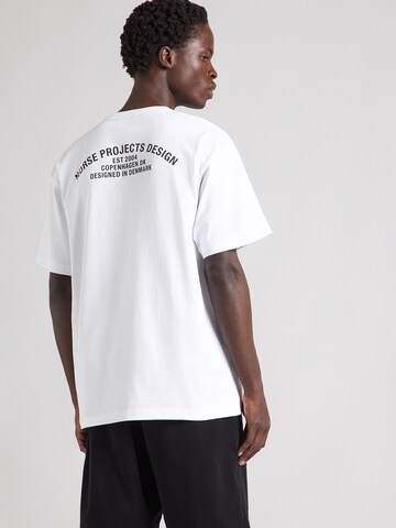 T-Shirt 'Snekkersten Arch' NORSE PROJECTS en blanc : devant