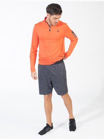 Regular Pantalon de sport Spyder en gris