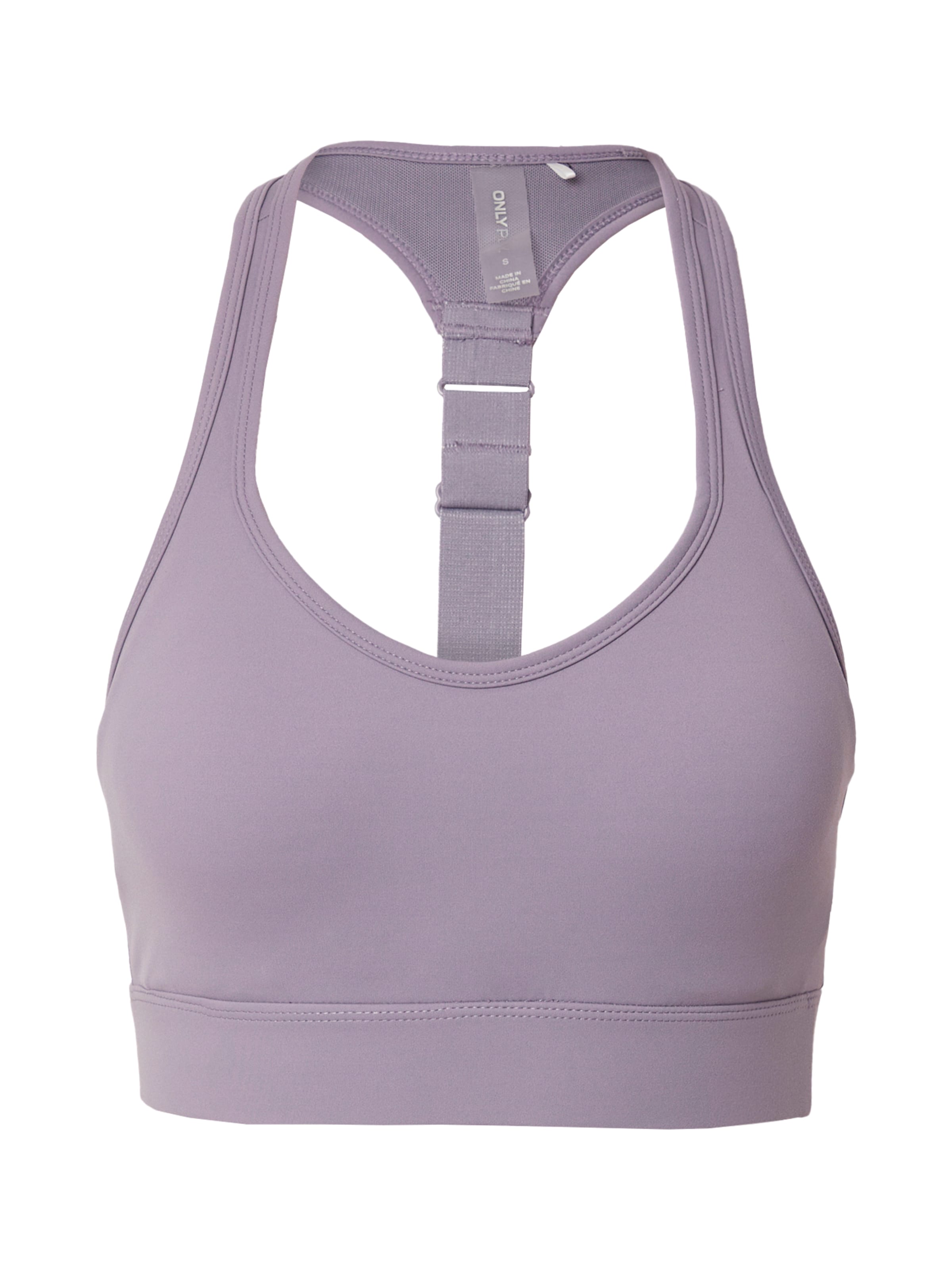 ONLY PLAY Bralette Sports Bra 'ONPJOANNA-2' in Grey: front