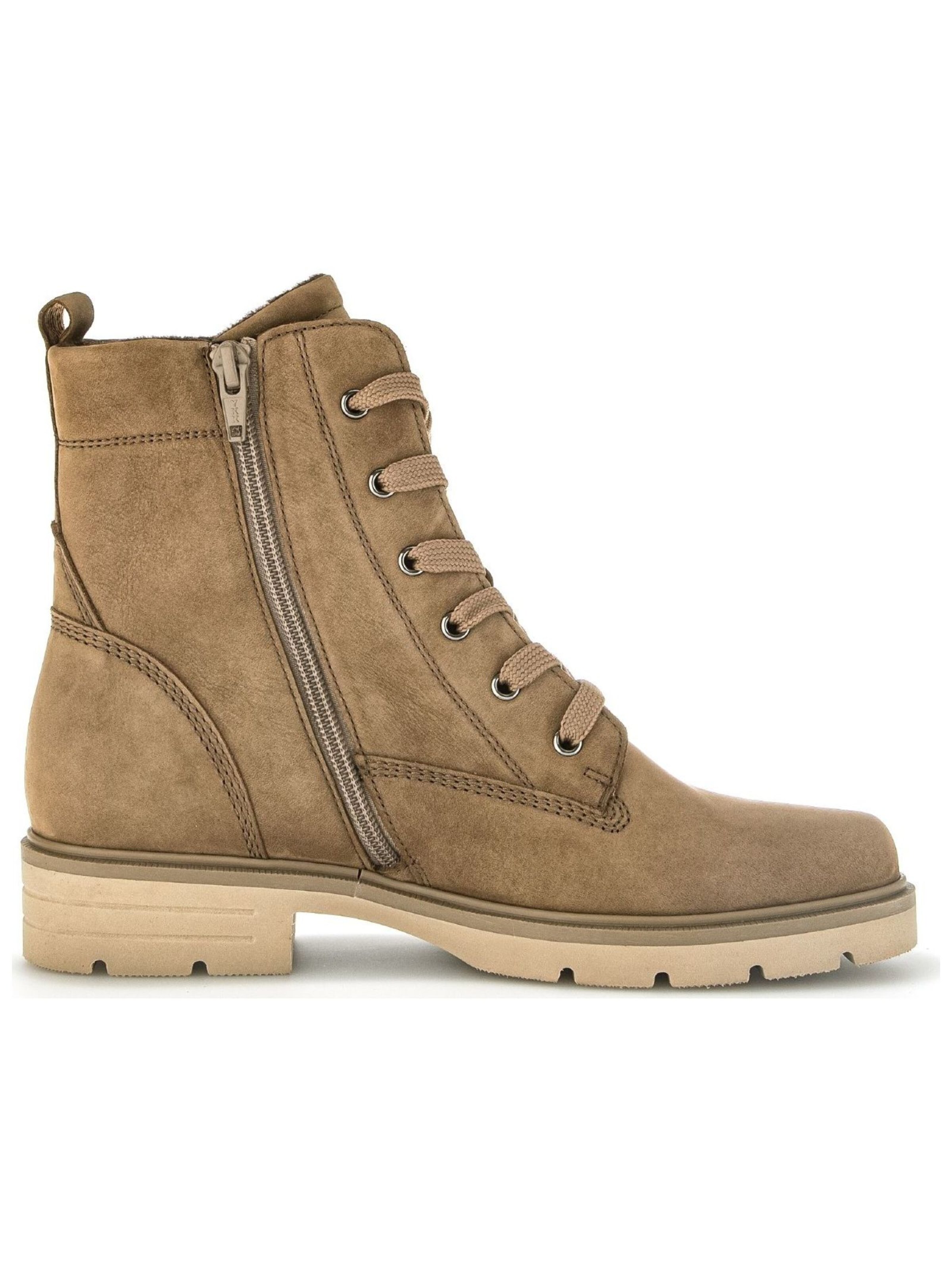 GABOR Schnürstiefelette in Braun