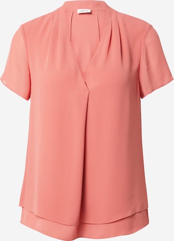 Camicia da donna di s.Oliver BLACK LABEL in rosa: frontale