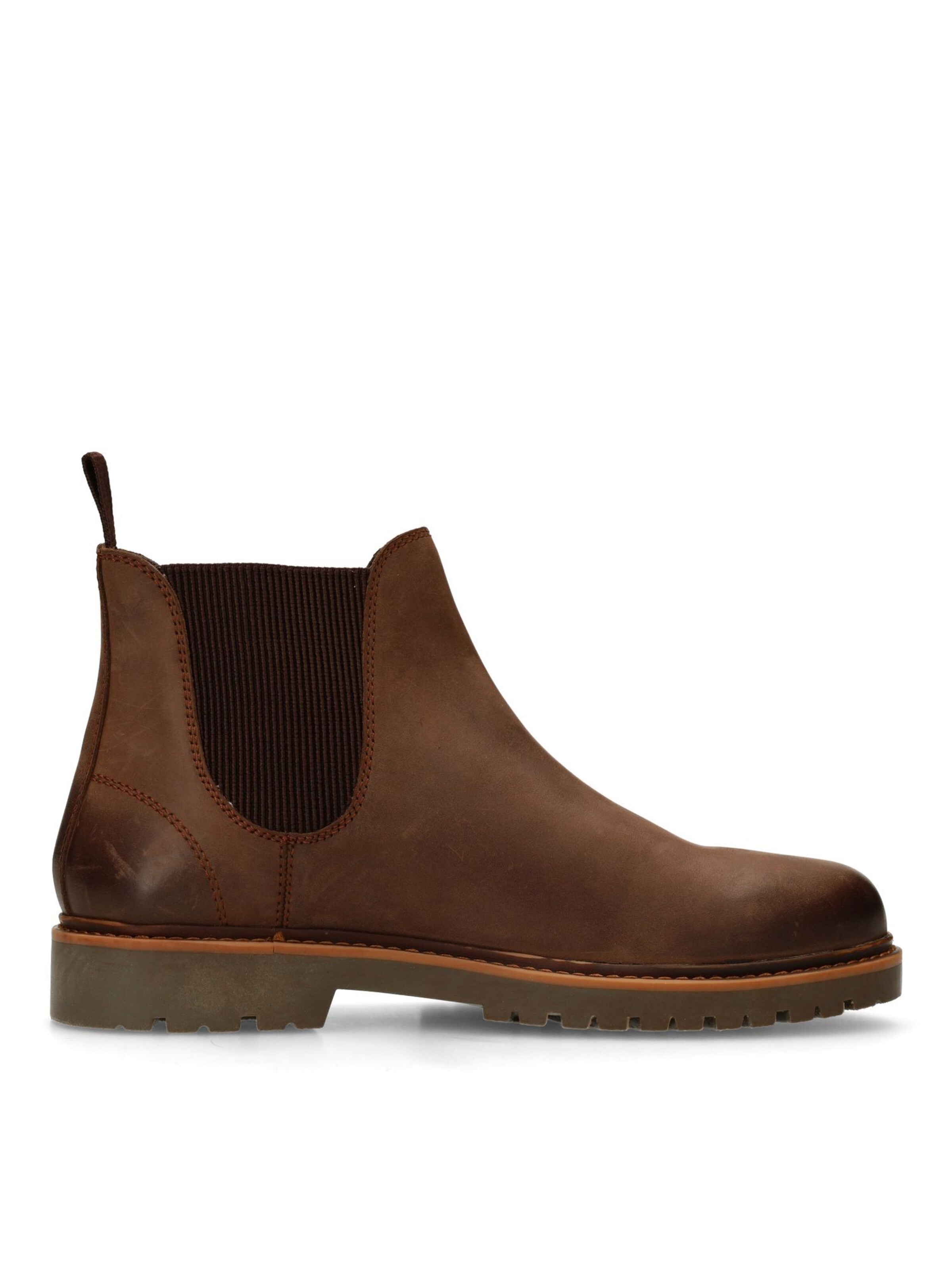MANFIELD Chelsea boots in Bruin