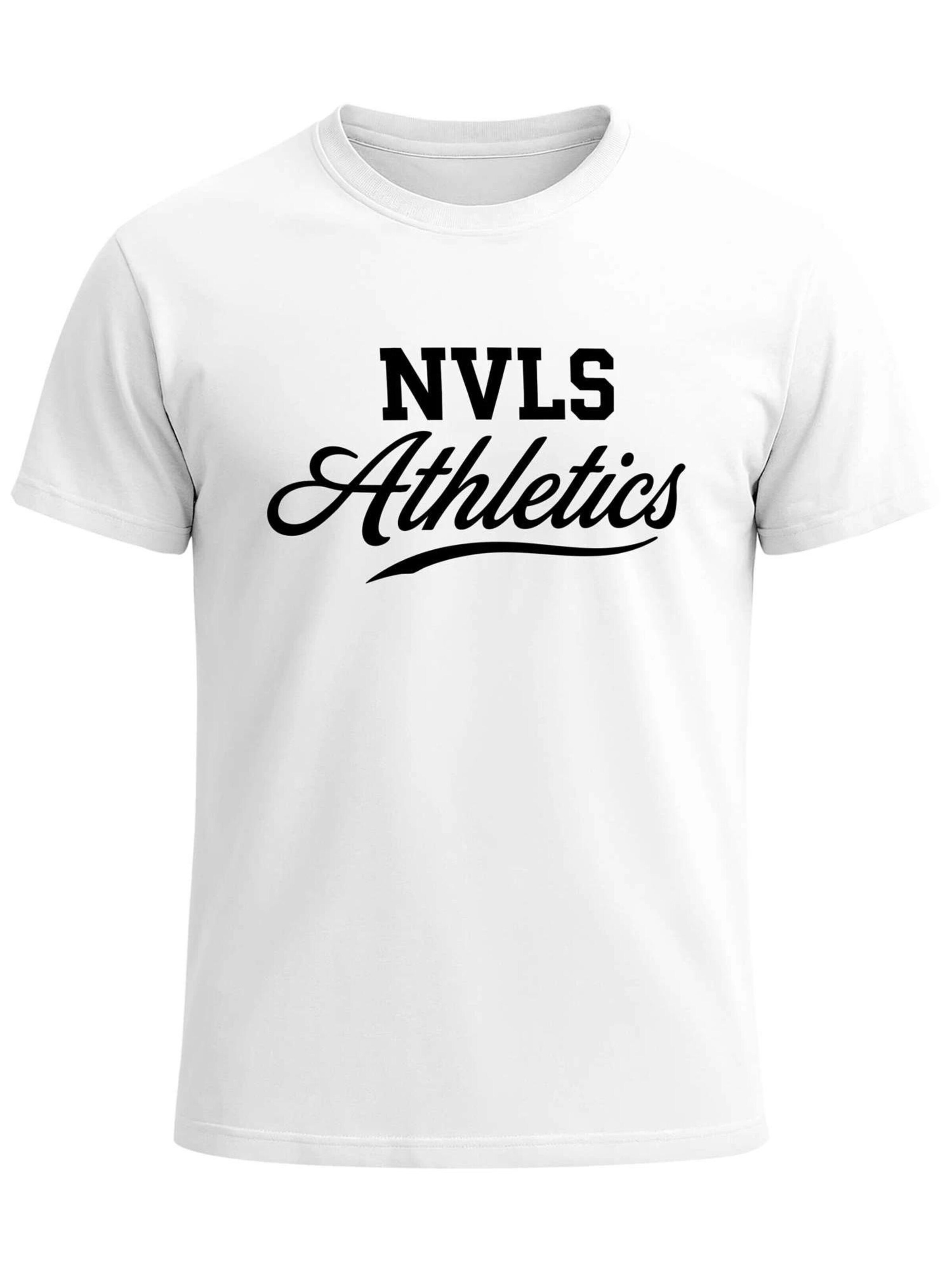 Neverless Shirt 'NVLS Athletics' in White