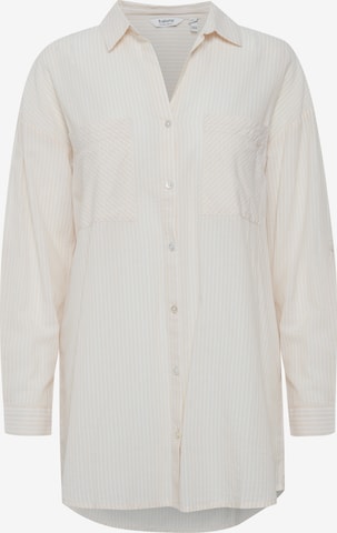 b.young Blouse in Wit: voorkant