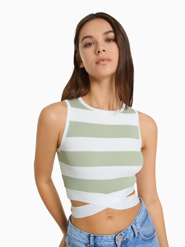 Bershka Top in Grün