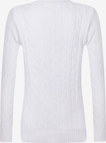 DENIM CULTURE - Pullover 'Perla' em branco