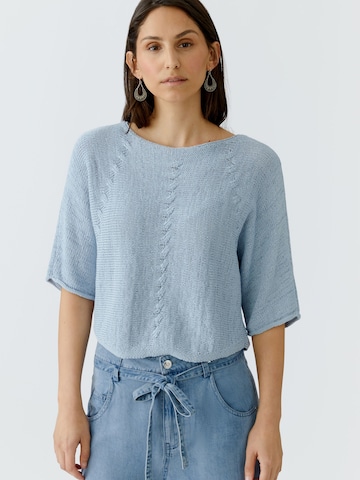 OUI Pullover in Blau: Vorderseite