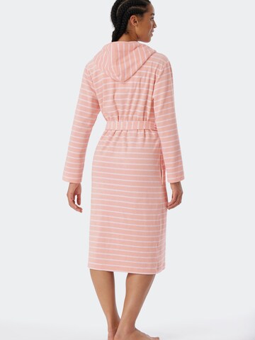 SCHIESSER Bademantel ' Feather Terry ' in Pink