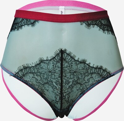 Dora Larsen Slip 'MARIA' en bleu nuit / bleu clair / rose, Vue avec produit