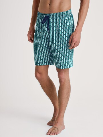 CALIDA Pyjamahose 'RMX Sleep Holiday'‌‌‌‌‌‌‌‌ in Blau