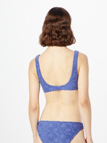 ROXY - Bustier Top de bikini 'SUN CLICK' en azul