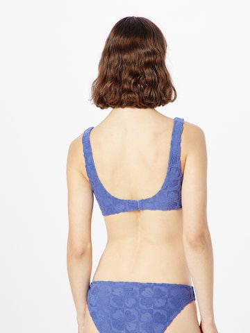 ROXY Bustier Góra bikini 'SUN CLICK' w kolorze niebieski